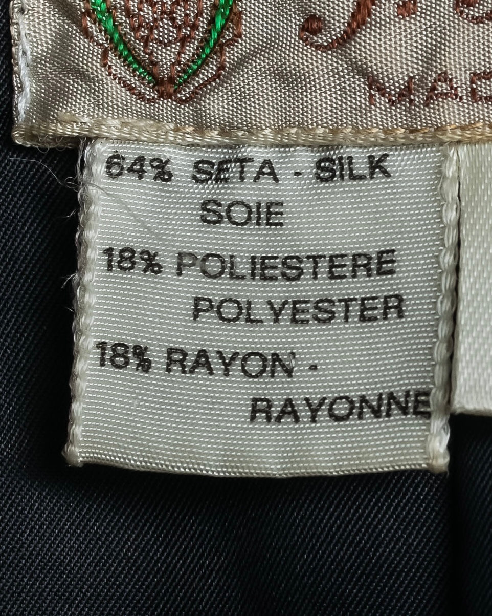 "GUCCI" Floral patterned lamé tailored jacket"