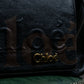 "Chloe" Eclipse series logo engraved leather tote bag