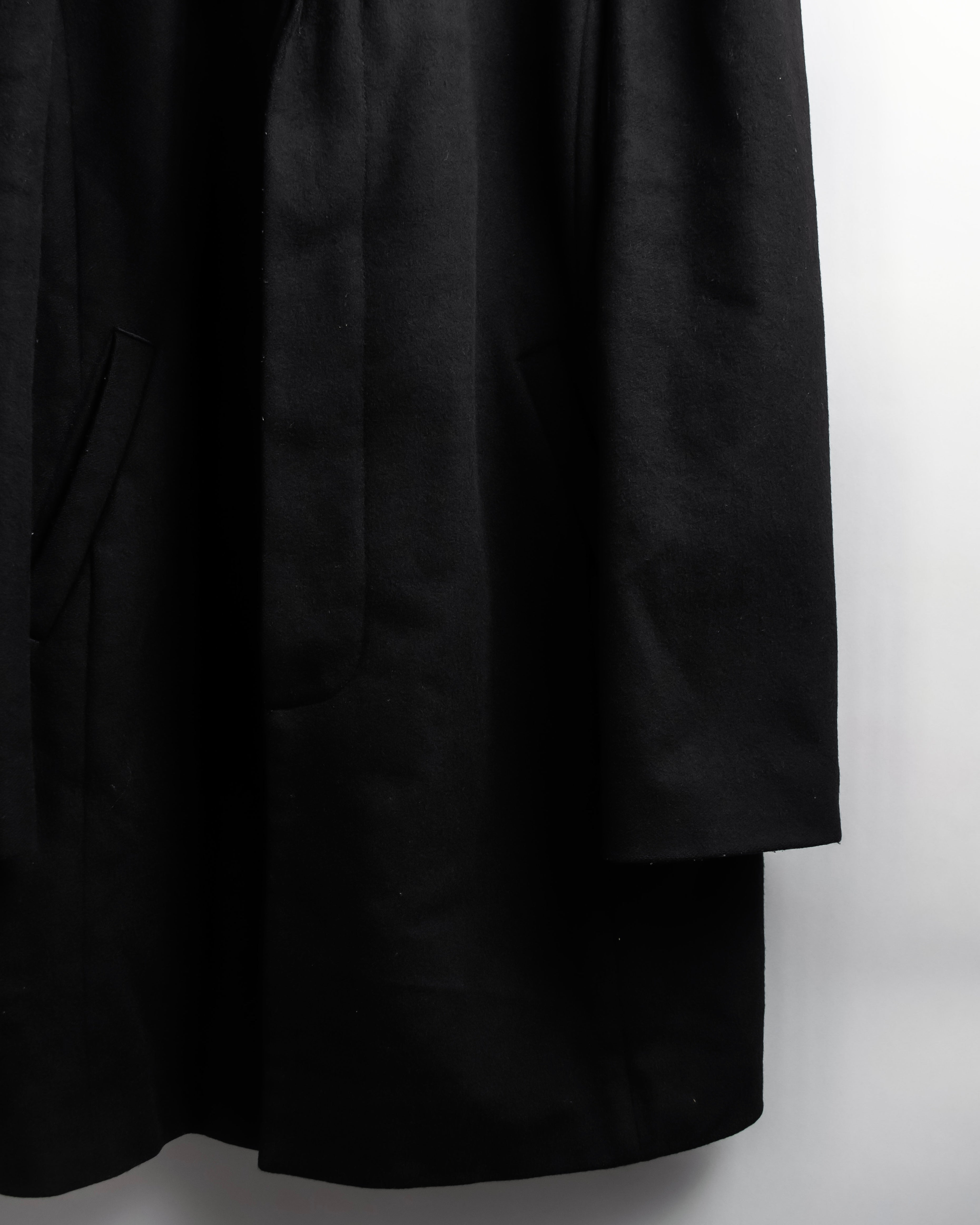 "ARMANI EXCHANGE" Sloth latch design stand color mid-length coat