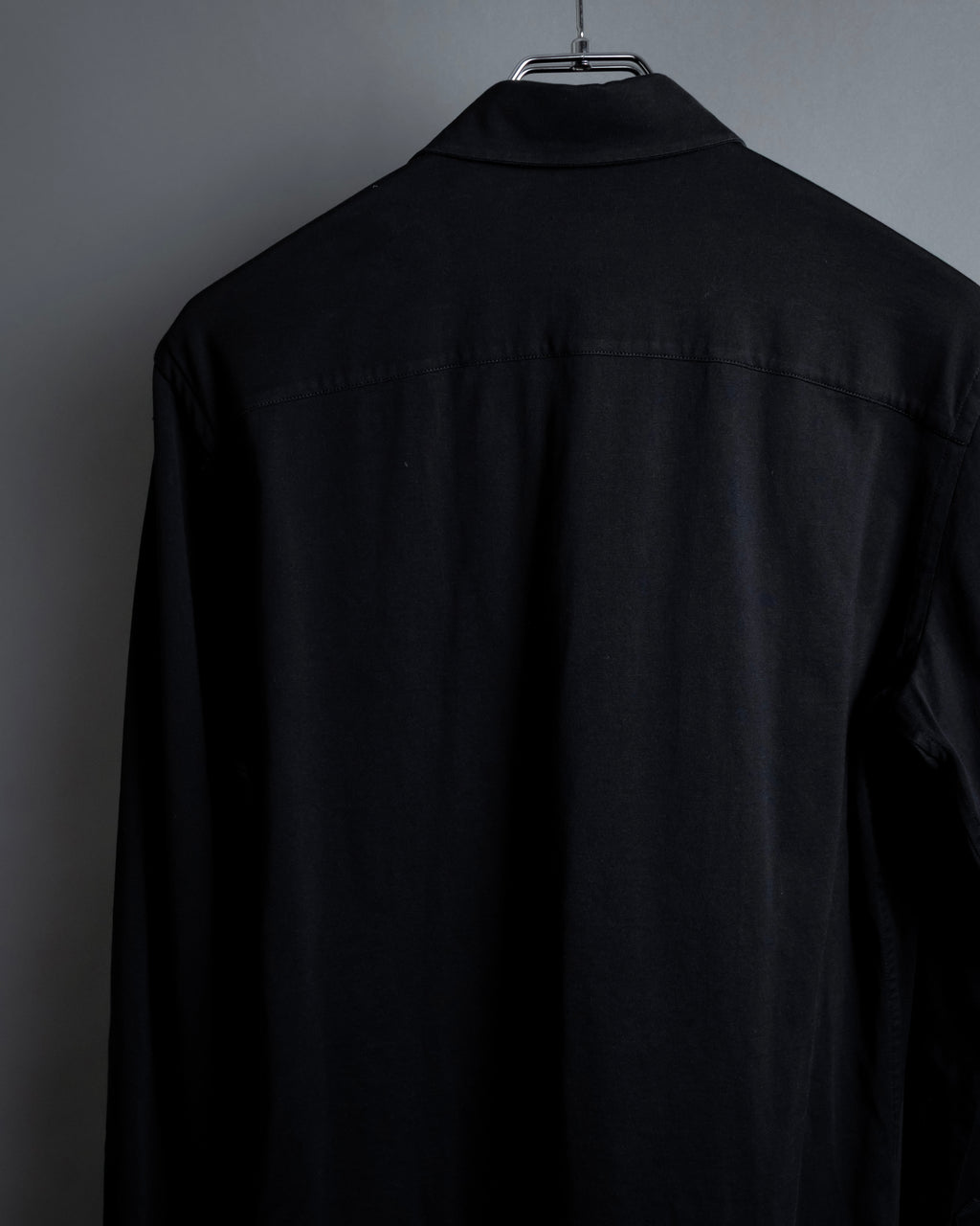 "FENDI" Pick stitch design fly front shirt