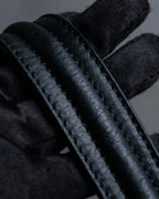 "YVES SAINT LAURENT" Muse Two series grain leather one-handle bag