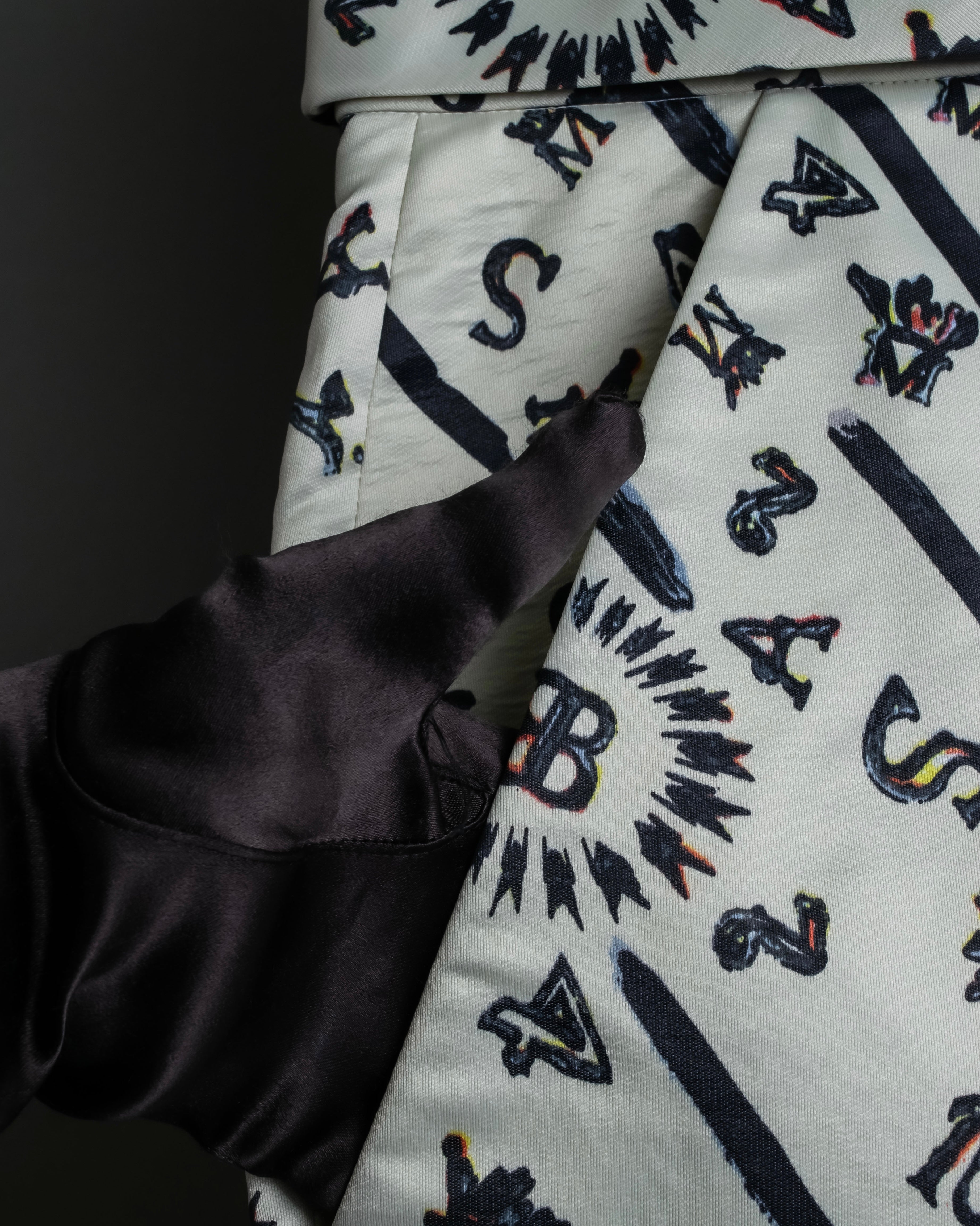 “BALENCIAGA” Number pattern designed shorts