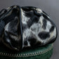 "Vivienne Westwood" Leopard abstract print rounded horizontal shape one handle bag