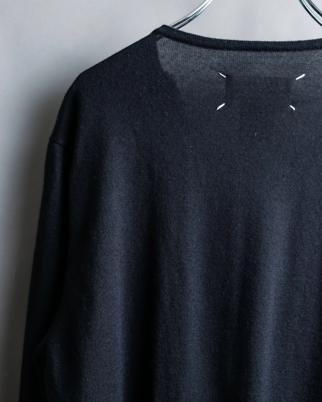 "MAISON MARGIELA"
Fur docking high gauge knit