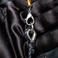 “Dolce&Gabbana”  Yellow crystal cross chain necklace