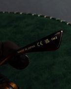 "GUCCI" Square butterfly over-frame sunglasses
