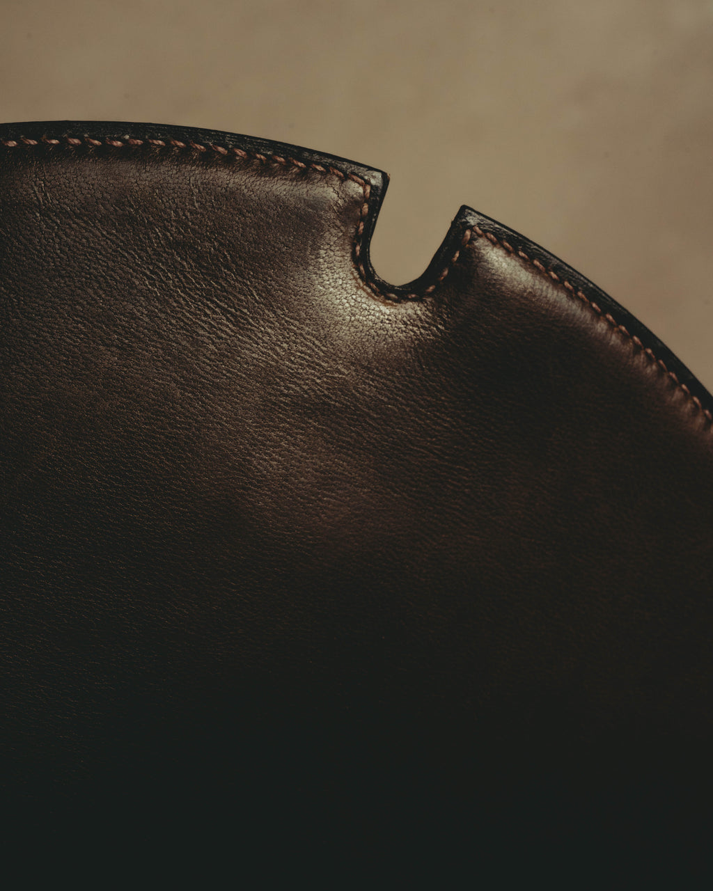 -SPECIAL- "HERMES" 50's Vintage box calf leather shoulder bag