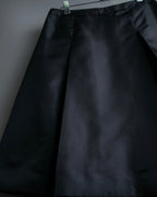 "PRADA" 100% silk pleated skirt