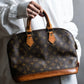 "LOUIS VUITTON" Alma series monogram pattern one handle bag