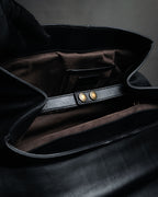 –SPECIAL– “DOLCE & GABBANA” 00’s-10’s Miss orient padlock leather satchel