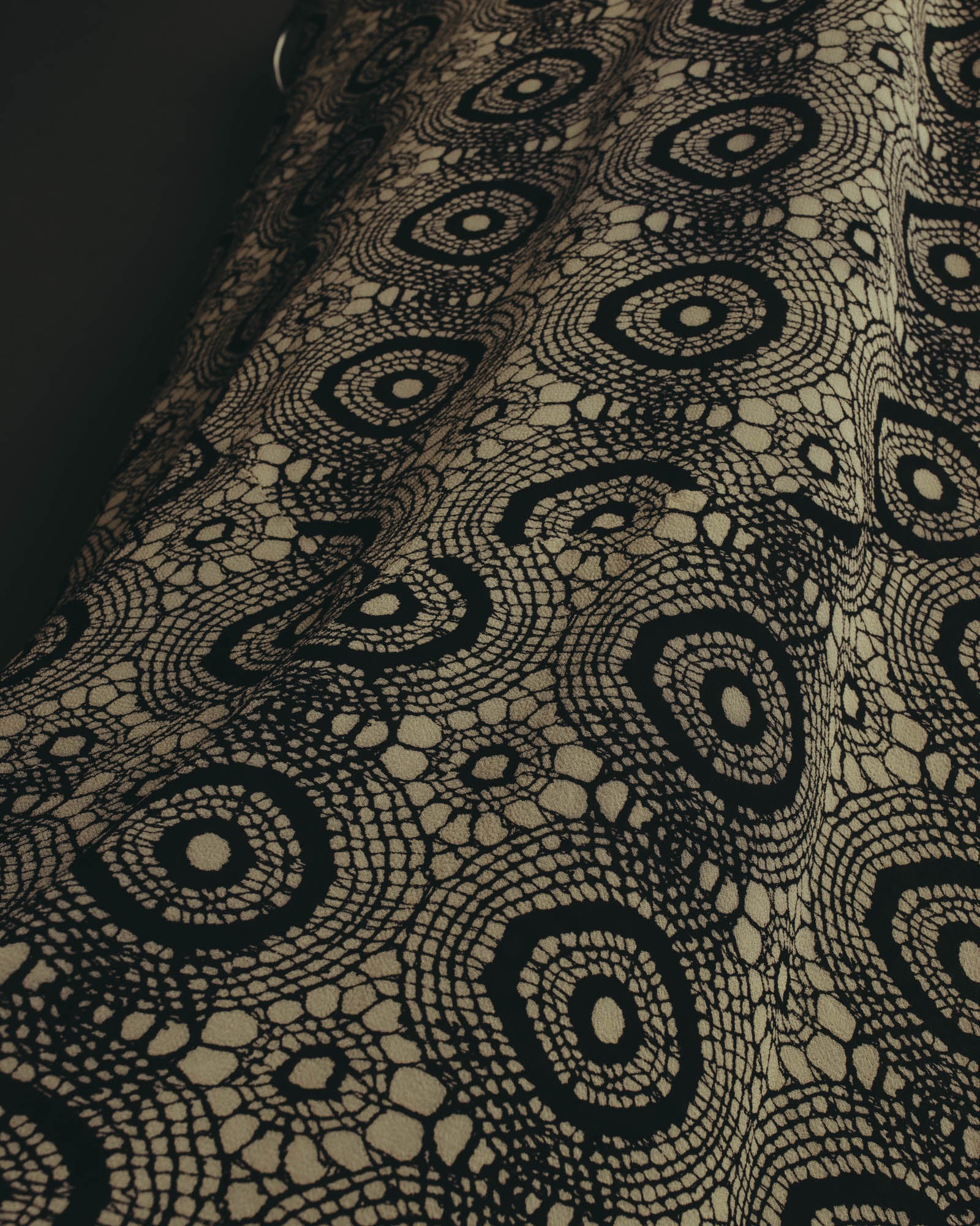 "John Rocha Chinatown" 80's Sleeveless patterned mini dress