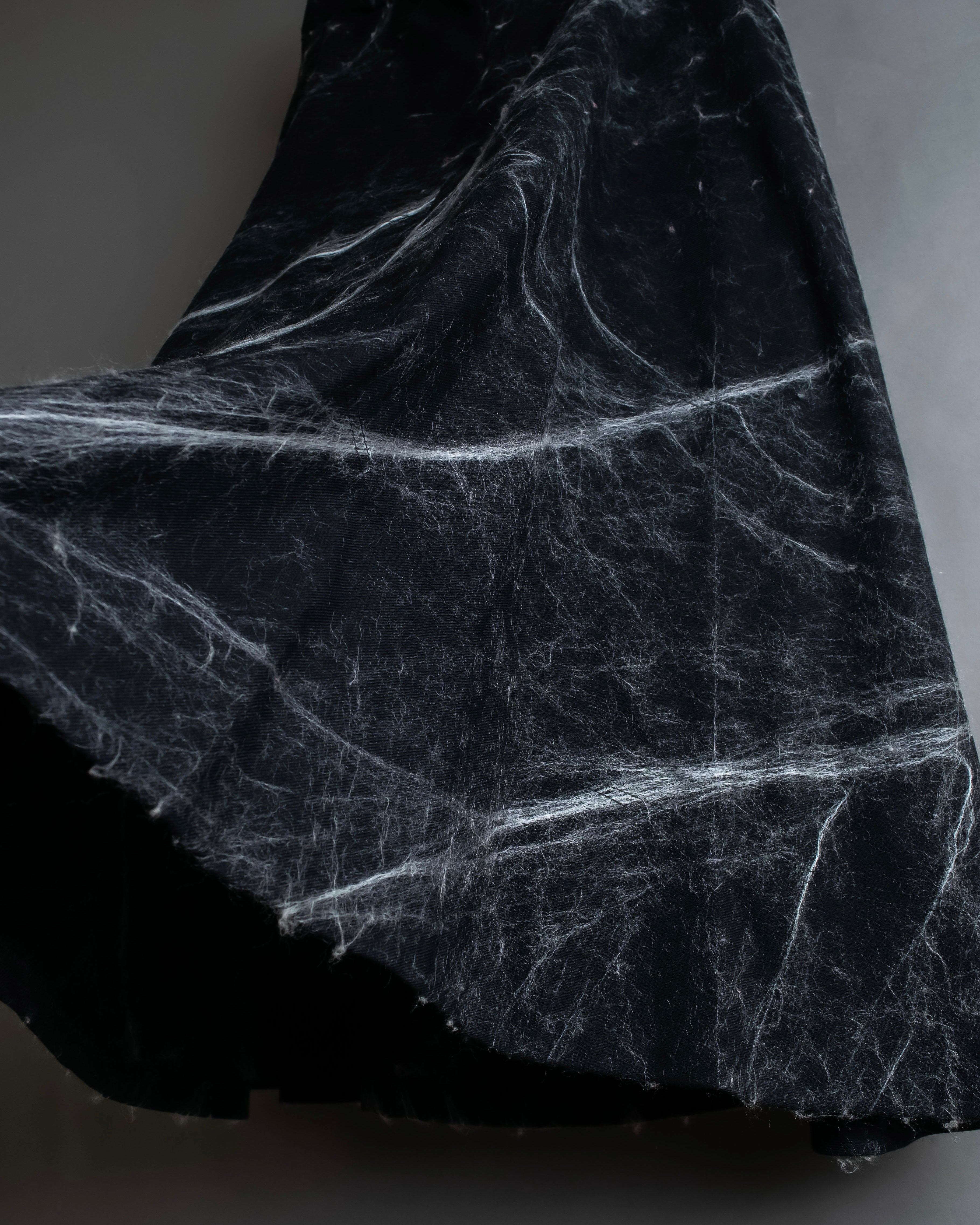 "Alviero Martini" Brushed marble pattern flared skirt