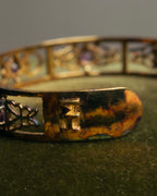 “Hanae Mori” 1989 Butterfly sterling cuff bangle