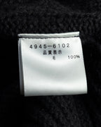 "Vivienne Westwood" Orb logo engraved cable knit cardigan
