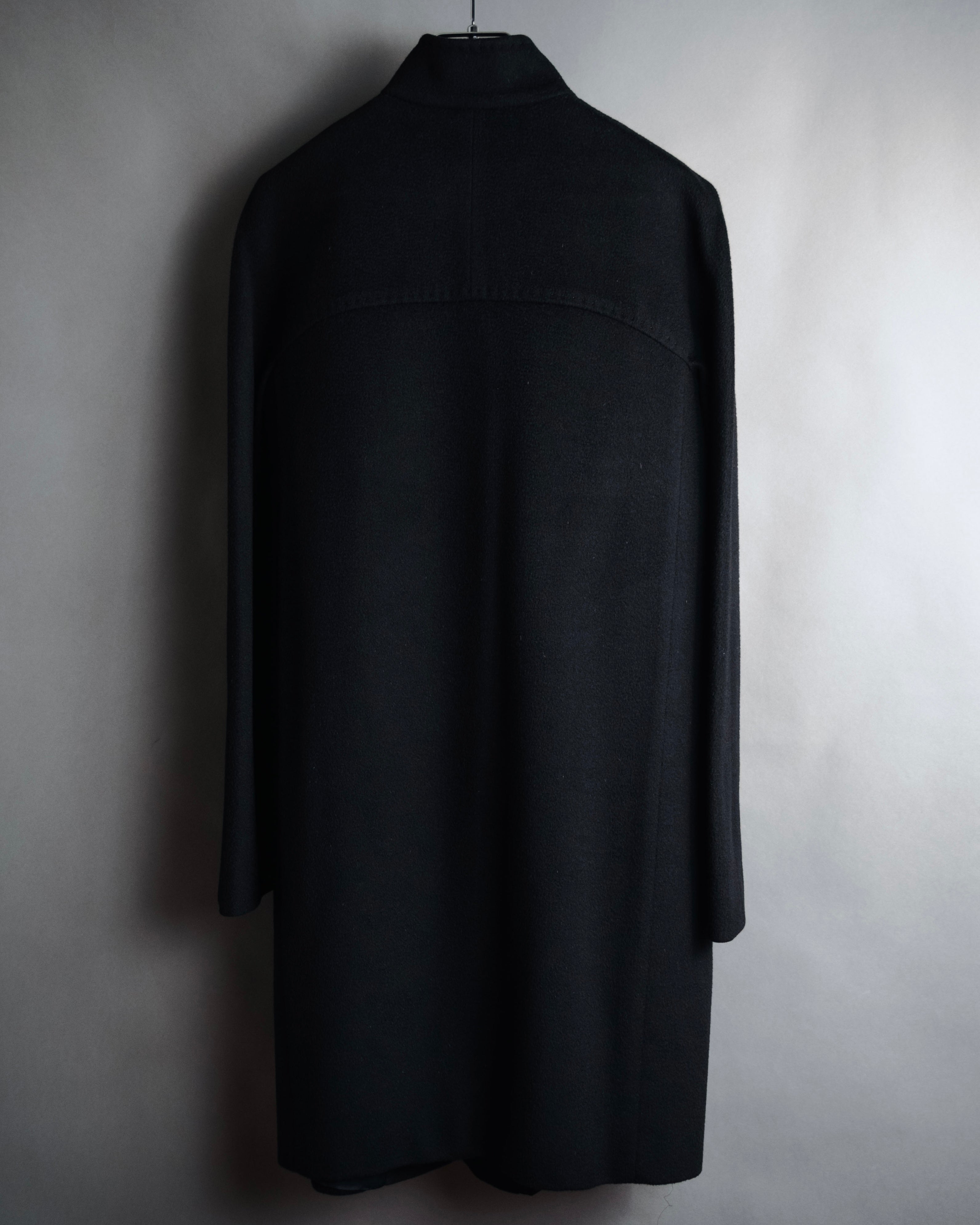 "MaxMara STUDIO" 2010’s Virgin wool stand-collar coat