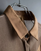 "N21 NUMEROVENTUNO" Switching design concealed shirt