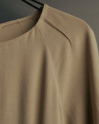 "FENDI" 00's-10's Draped wool blend dress