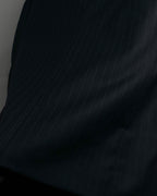 "YVES SAINT LAURENT" 00's shadow stripe pattern beautiful tailoring set up