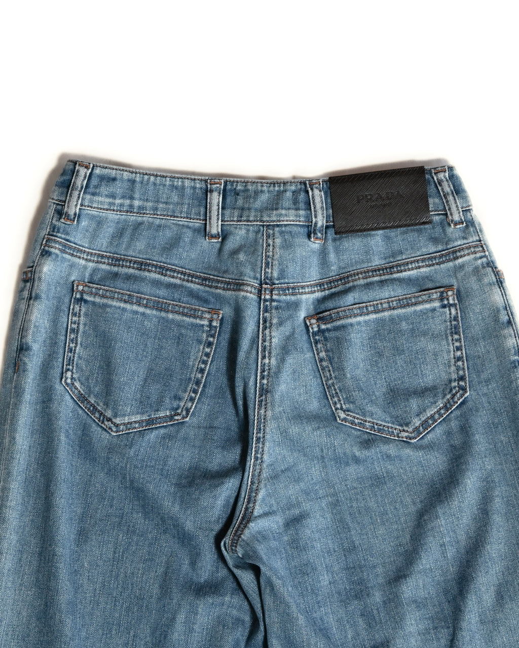 PRADA
/ Flared Silhouette Denim Blue