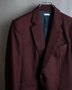 "DRIES VAN NOTTEN" Beautiful burgundy color tailored jacket