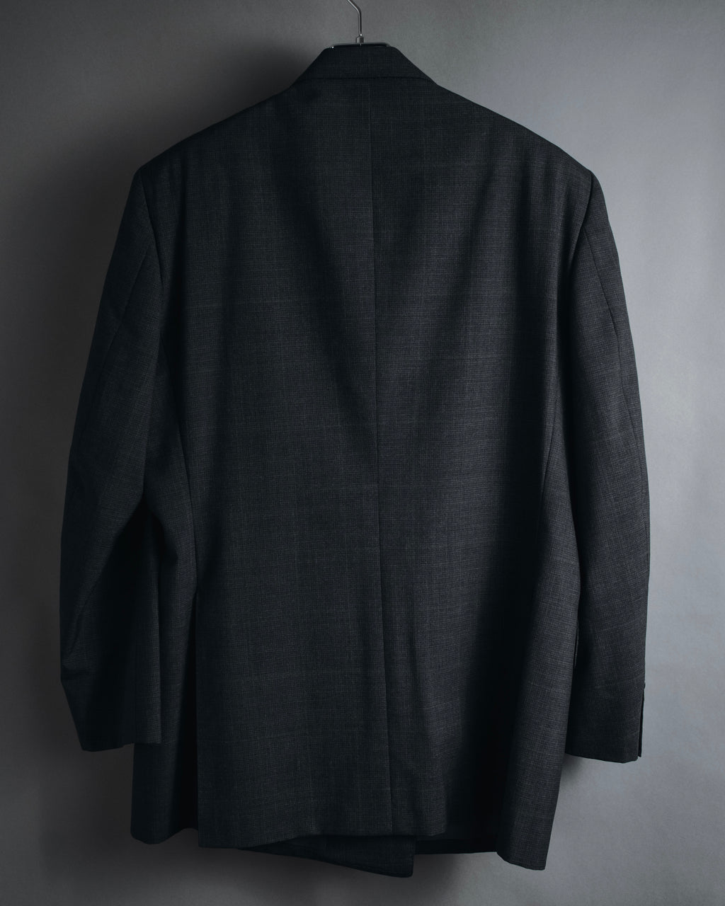 "Burberrys" 90’s double-breasted peak lapel suit set-up