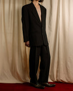 "GIORGIO ARMANI" Classically tailored relaxed set up