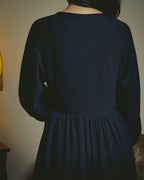 -SPECIAL- “COMME des GARÇONS” 90’s Long gathered waist button front dress