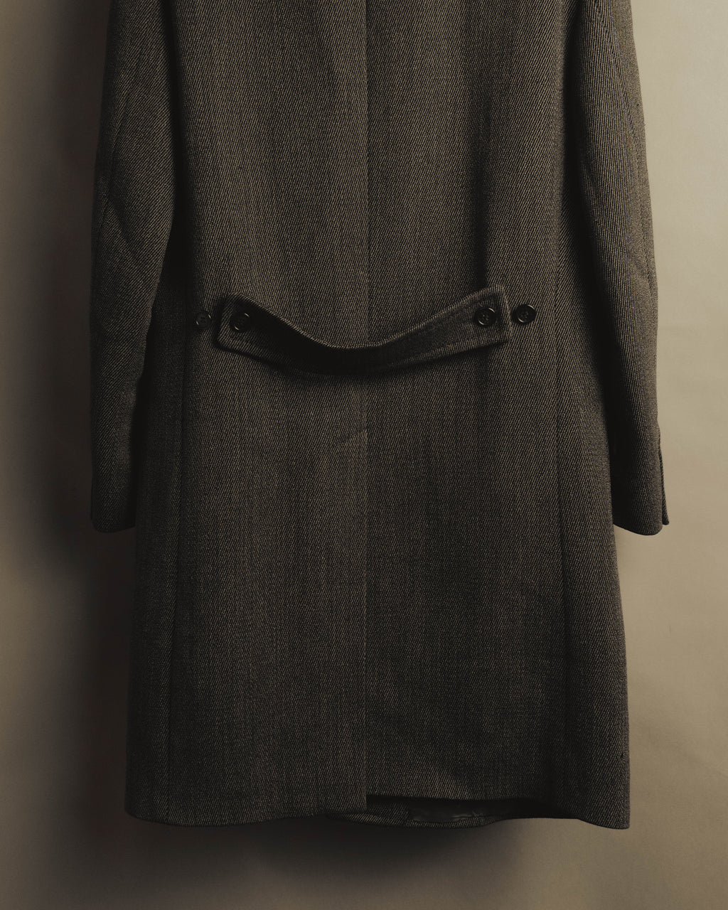 “GUCCI” Late 90’s-early 00’s military double breasted wool coat