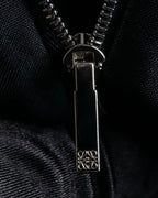 "LOEWE" Deep pleat tapered draped slacks