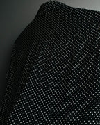 "CELINE" 2010's-2020's Polka dot viscose long sleeve shirt