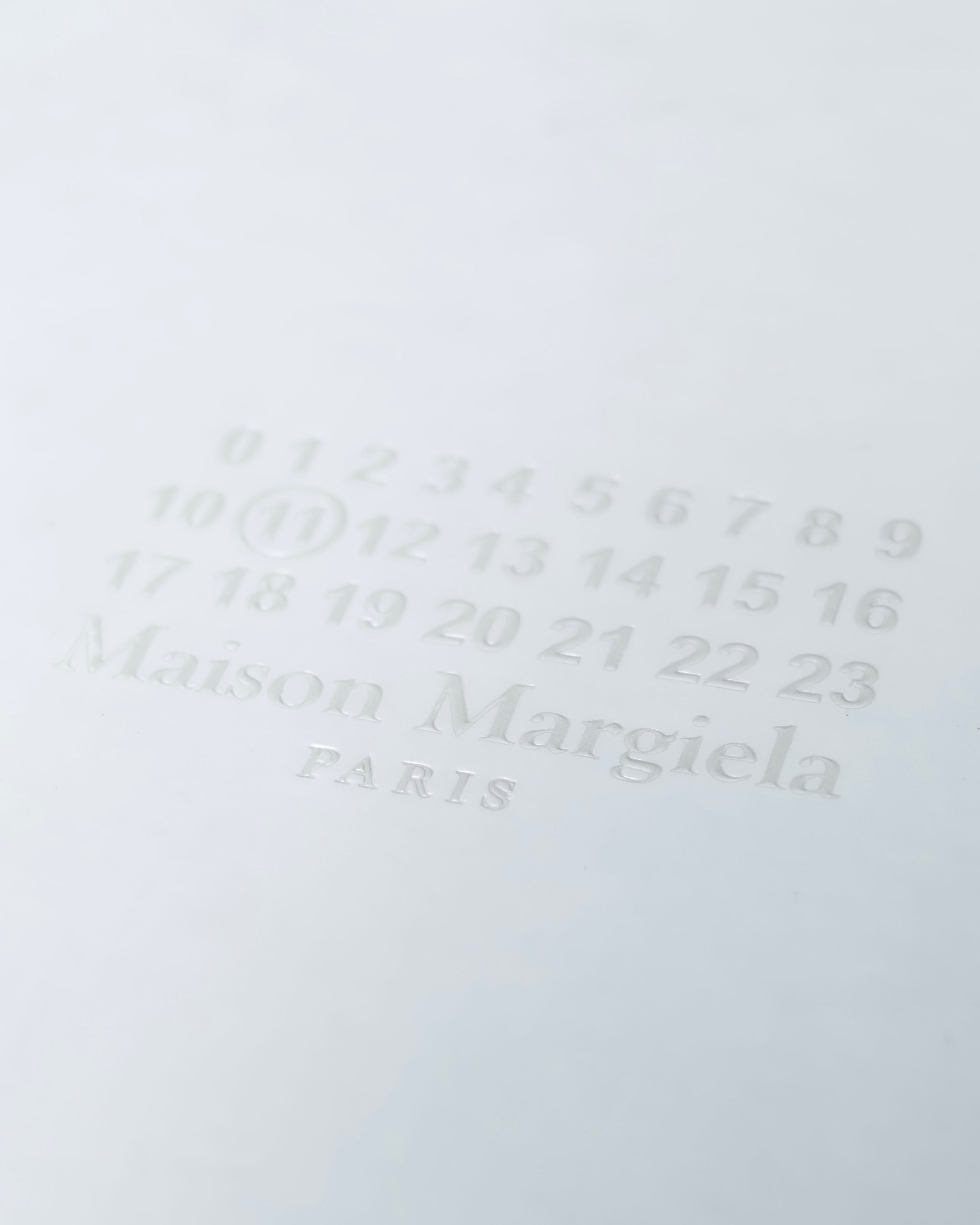 "Maison Margiela" Brown Leather Compact Wallet