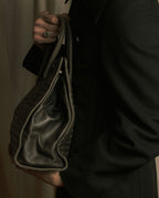 –SPECIAL– "BOTTEGA VENETA"
90’s-00’s intrecciato trapezoid handle bag