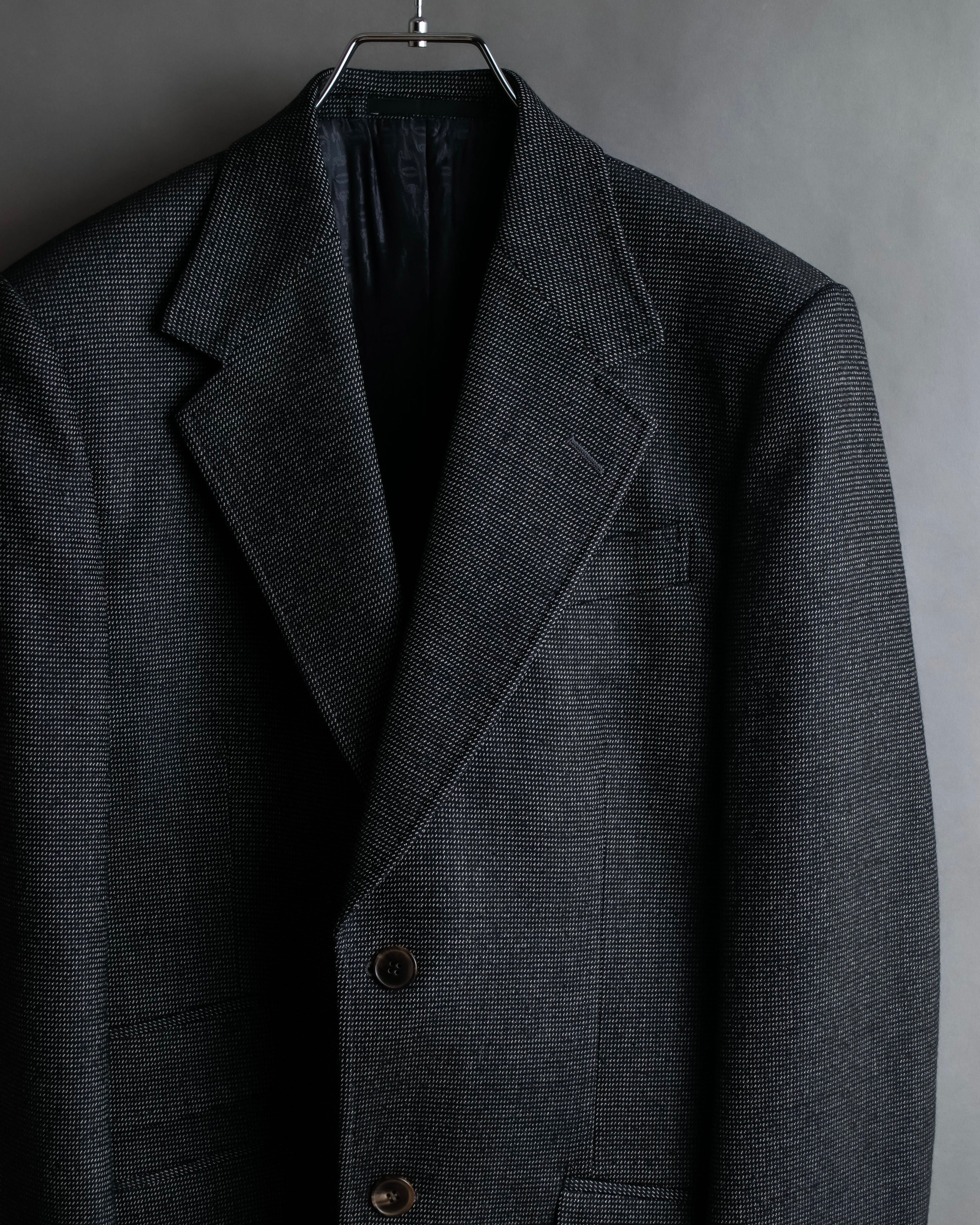 "GUCCI" 90's Tom Ford period bird eye weave set up