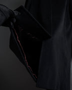 "Max Mara" 90's White tag tailored collar angora mix coat