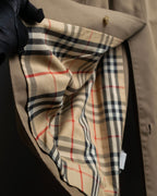 "Burberrys" Water-repellent cotton soutien colour trench coat