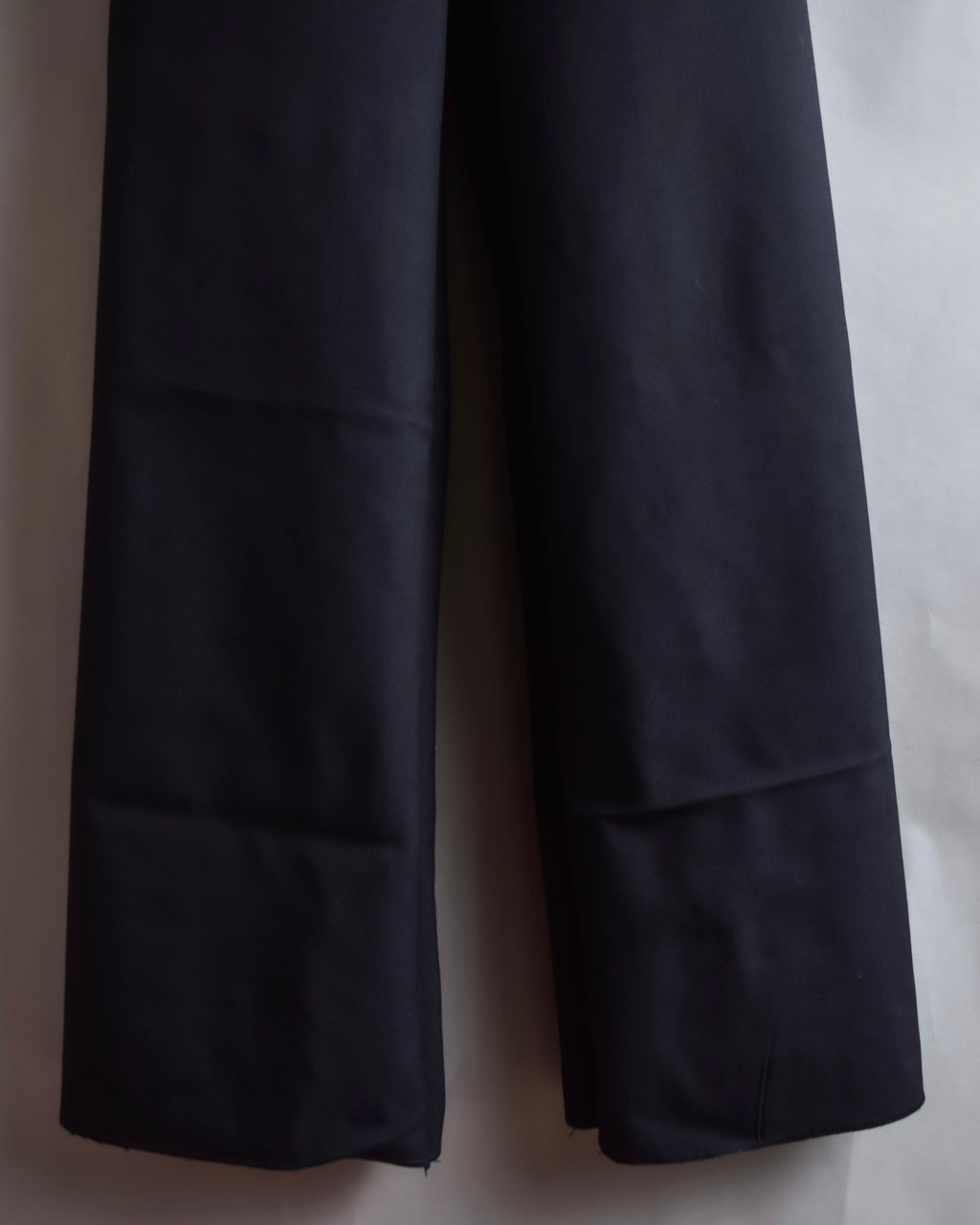 "US navy inspired lace back wide sailor pants"