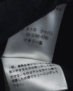 "ETRO" 08AW graphic-lined double-breasted coat