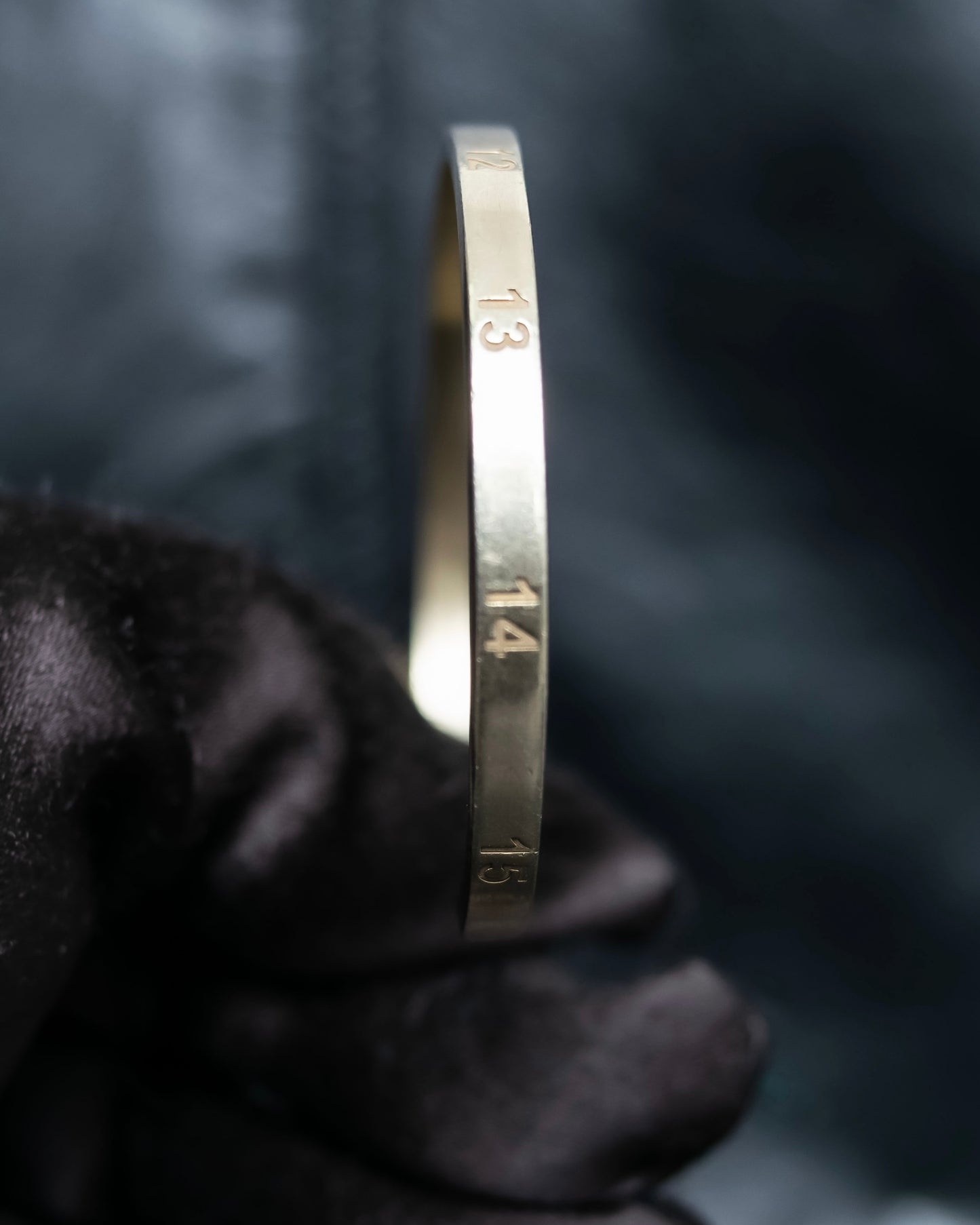 “Maison Margiela” Silver 925 number engraved bangle