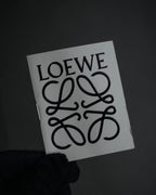 “LOEWE” 2018–2022 Futuristic shield acetate sunglasses