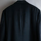 "GIANNI VALENTINO" 100% cashmere oversized chesterfield coat