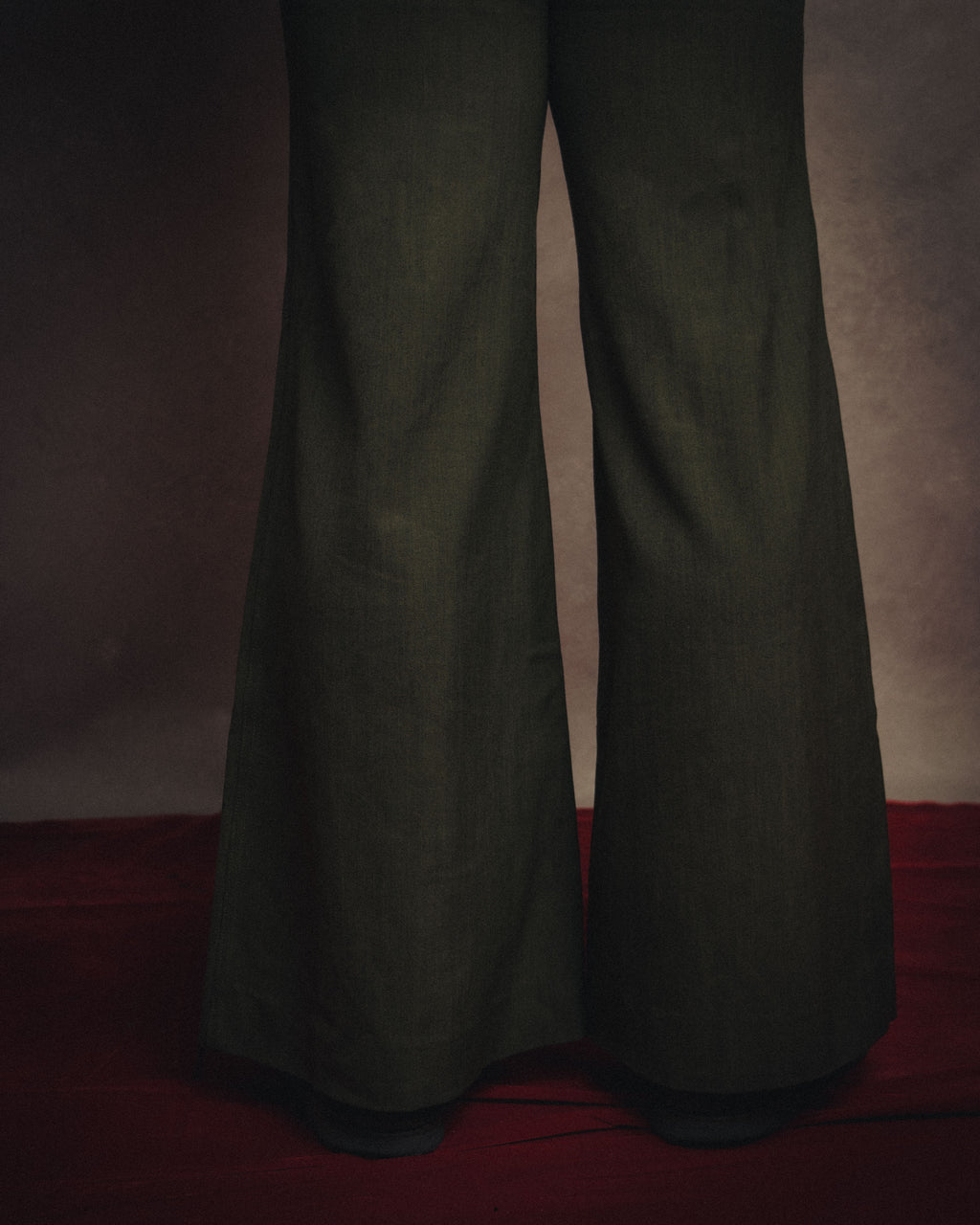 -SPECIAL- “Christian Dior” 2001 Galliano era olive wide safari trousers