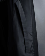 "FENDI" 00's-10's Karl Lagerfeld design shaped long coat