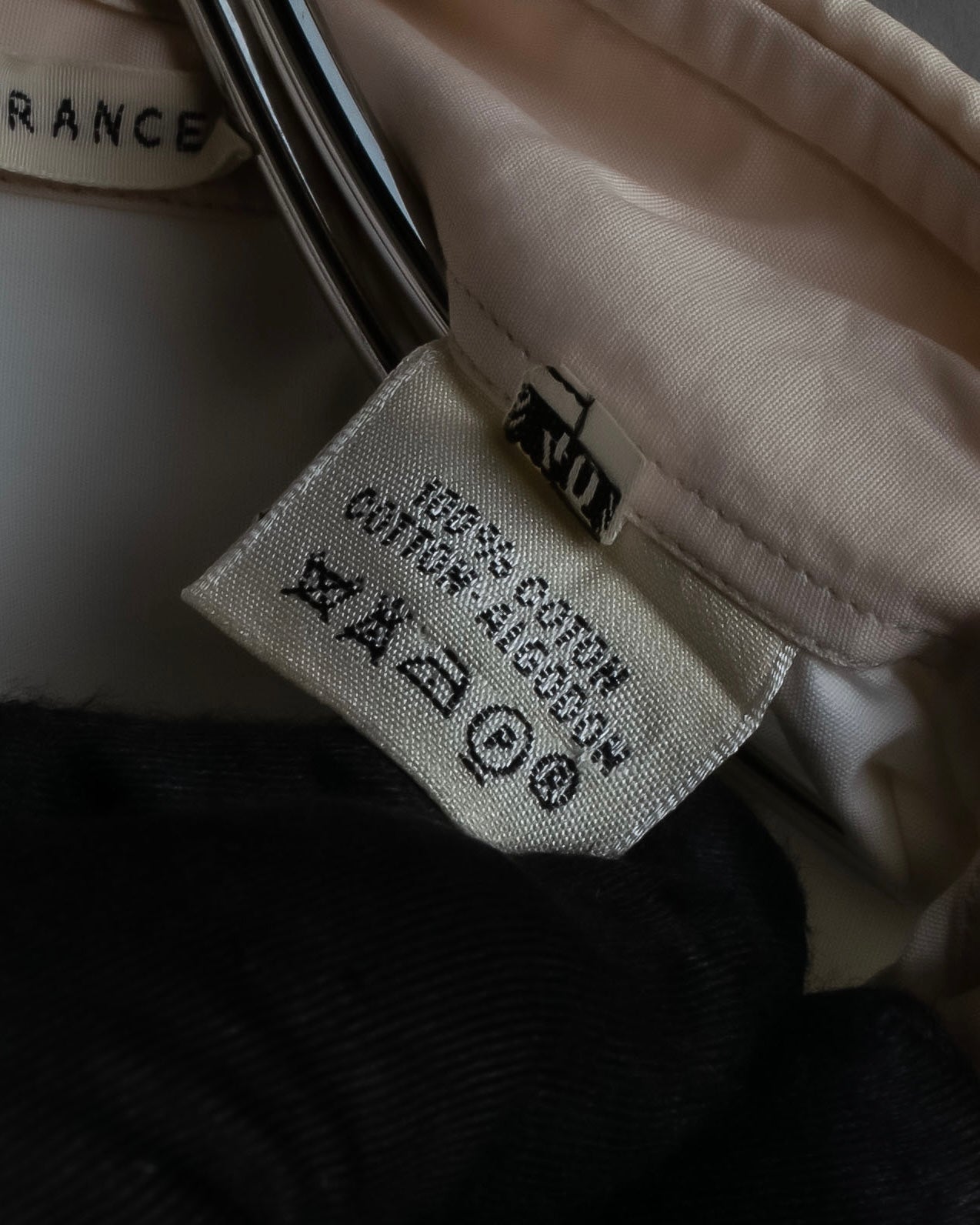 "HERMES" Margiela period collar change shirt