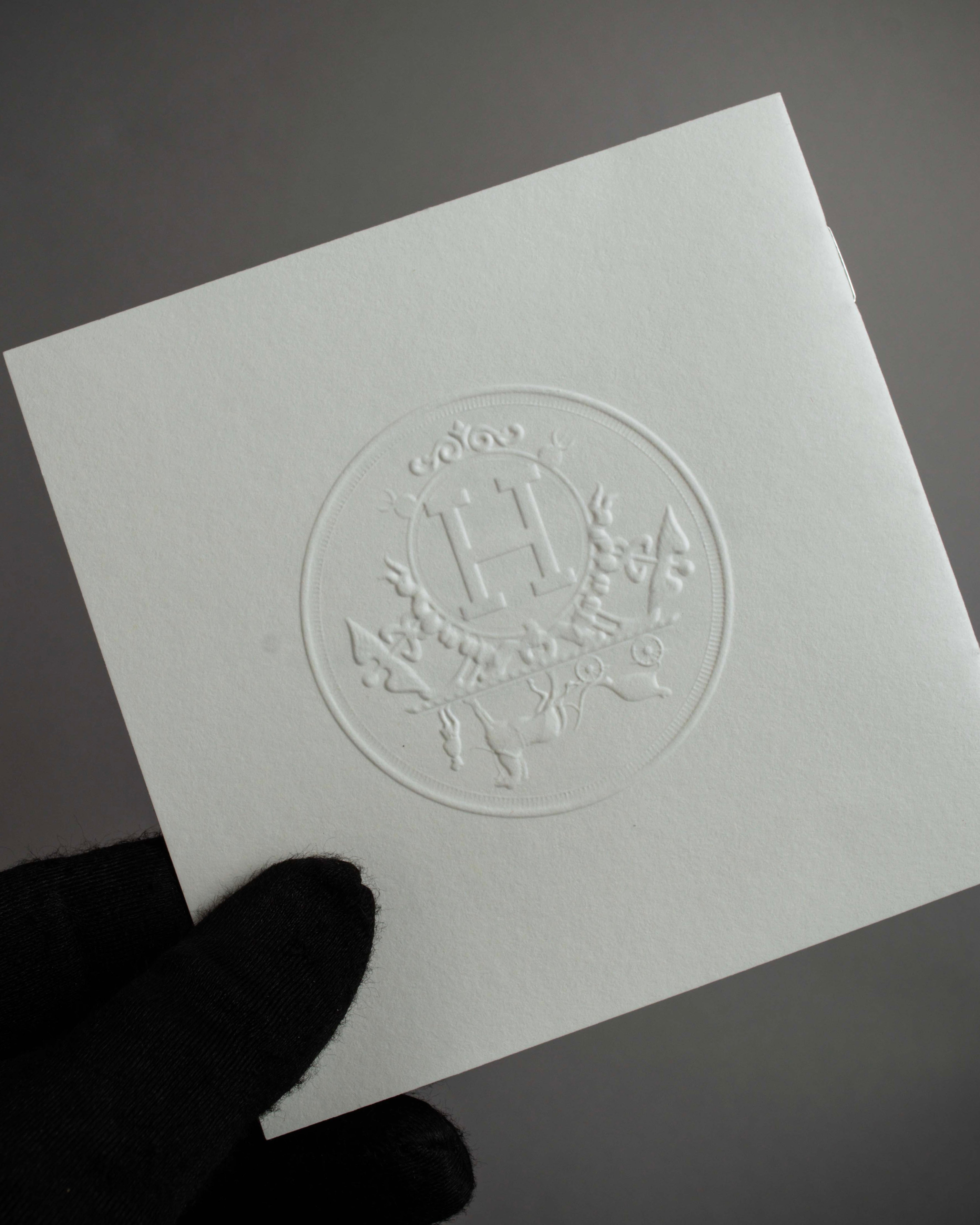 "HERMES" Vertige polished silver 925 ring