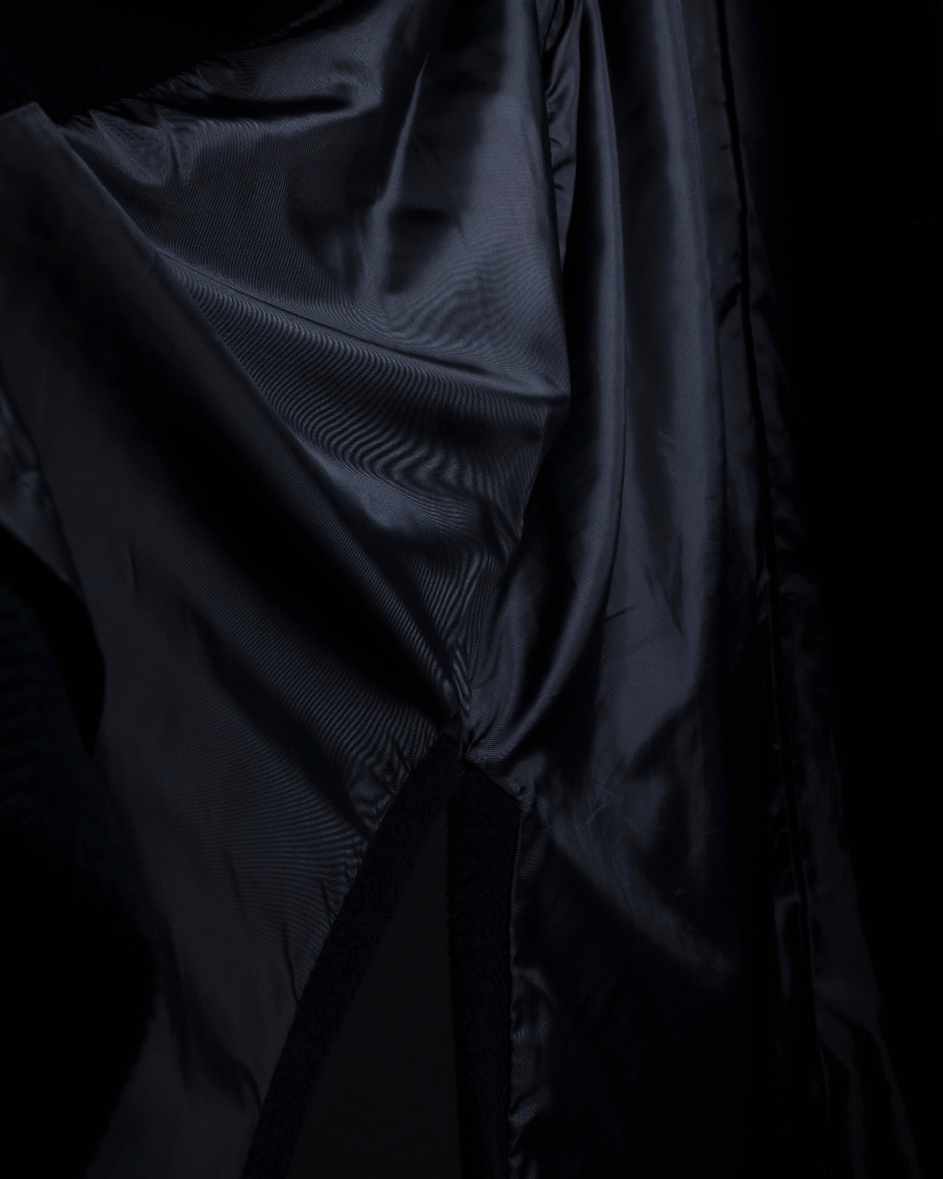 -SPECIAL- "YVES SAINT LAURENT"
80's-90's Raglan sleeves 100% angora stand collar coat