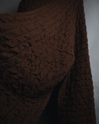 "Salvatore Ferragamo" 00’s Cashmere blend shawl-collar knit cardigan