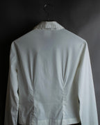 "CHANEL" 2005SS logo studs design shirt jacket