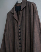 "pas de calais" compact collar long dress