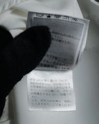 –SPECIAL– "Yves Saint Laurent" 00’s Tuxedo bib-front wing-collar dress shirt