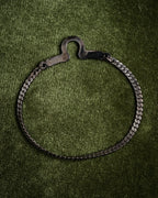 “Christian Dior” 70’s-80’s Horsebit motif chain bracelet